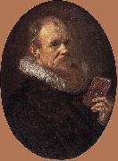 Frans Hals Theodorus Schrevelius painting